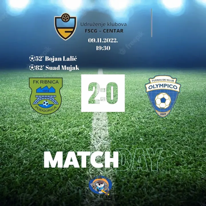 FK Ribnica – Olympico 2:0, 09.11.2022.